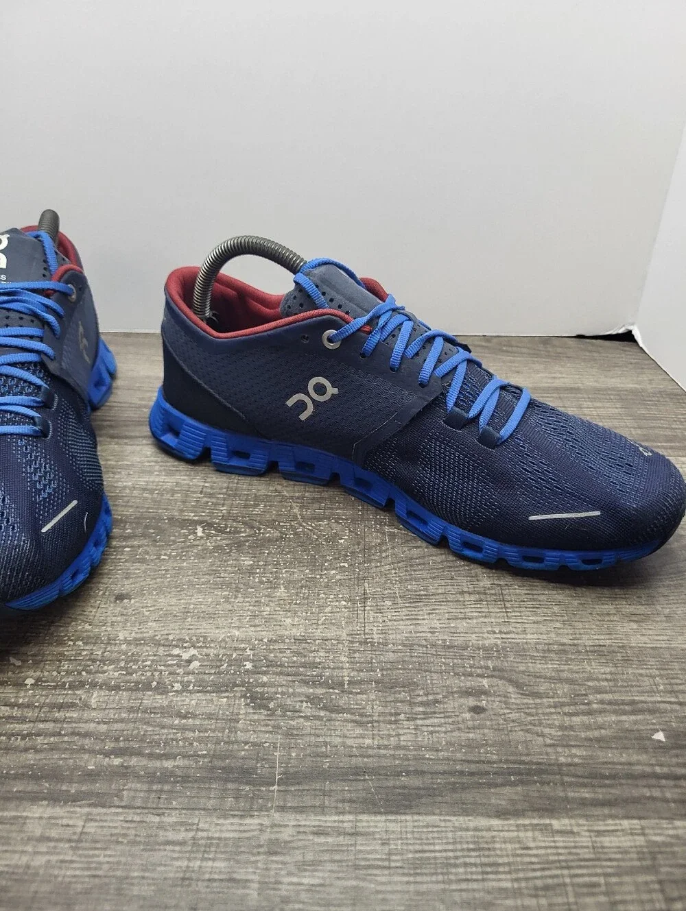 On Cloud X Cloudtec Running Shoes Midnight Cobalt Men's Size 9.5